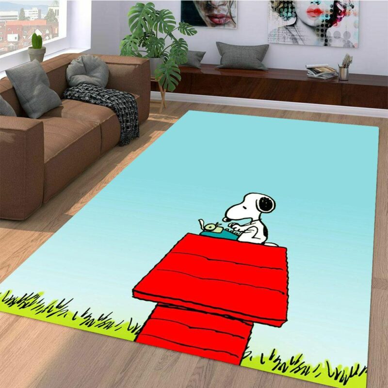 Snoopy Karikatur Network Teppich