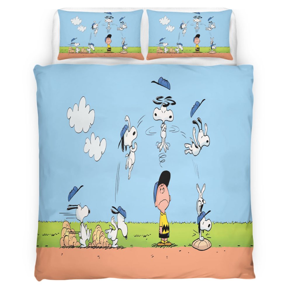 Snoopy Peanuts 100 Bettwäsche Bettbezug Kissenbezug