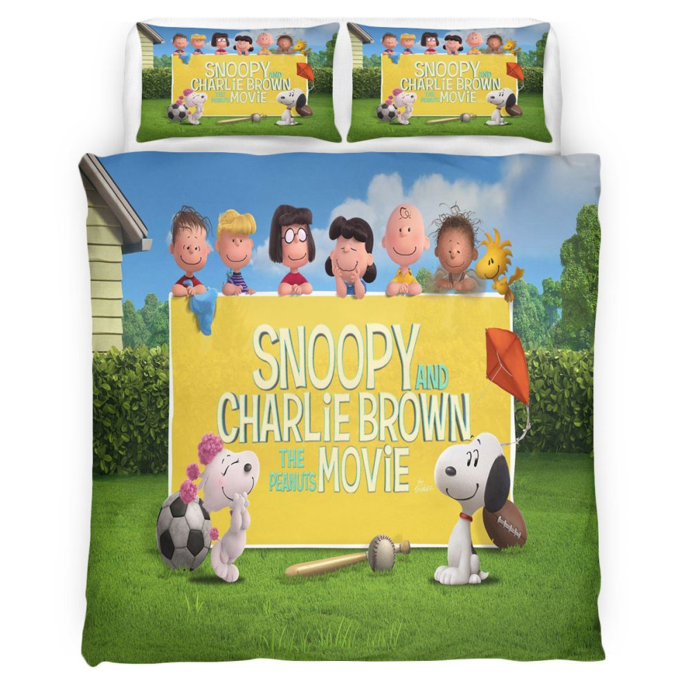 Snoopy Peanuts 101 Bettwäsche Bettbezug Kissenbezug