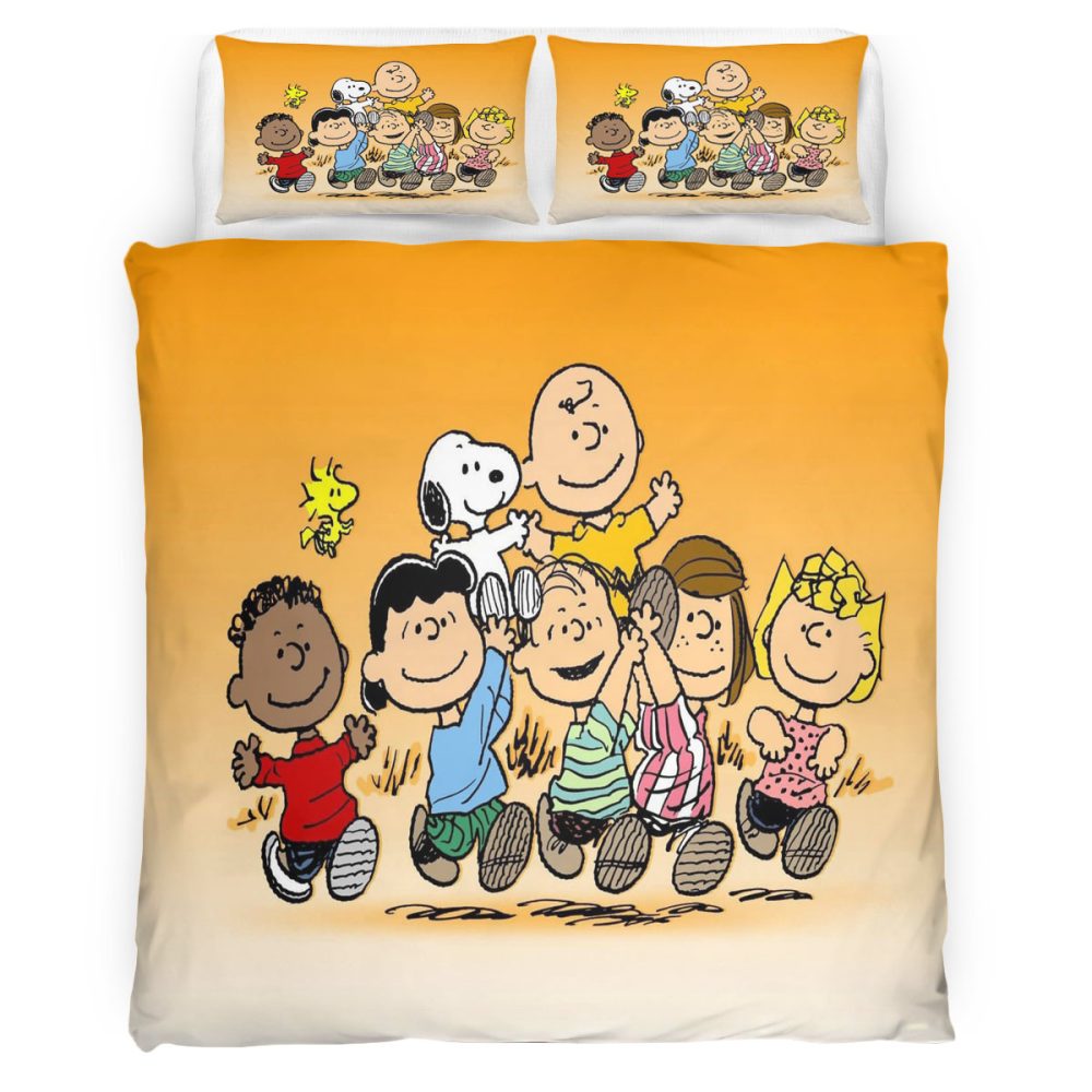 Snoopy Peanuts 102 Bettwäsche Bettbezug Kissenbezug