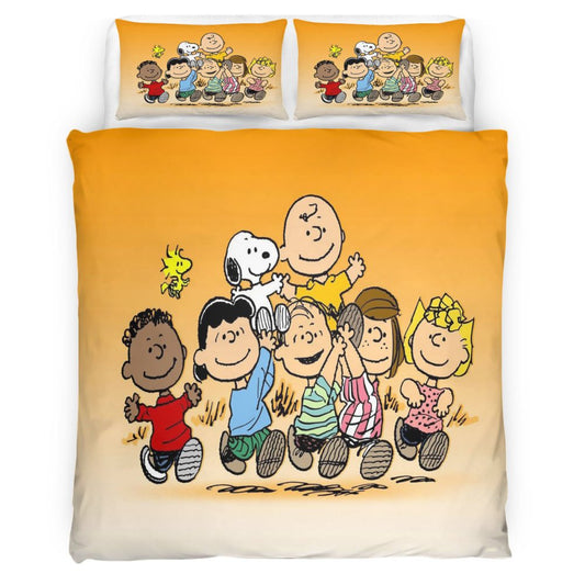 Snoopy Peanuts 102 Bettwäsche Bettbezug Kissenbezug