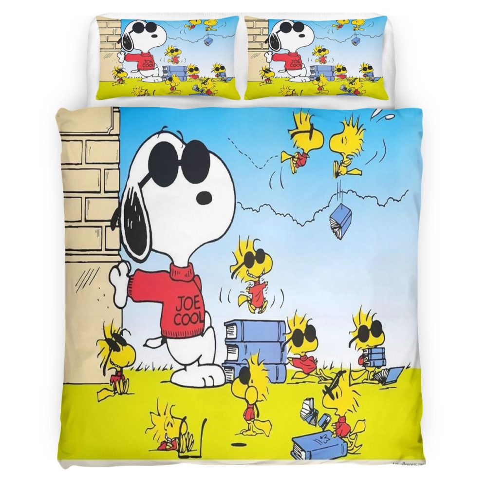 Snoopy Peanuts 105 Bettwäsche Bettbezug Kissenbezug