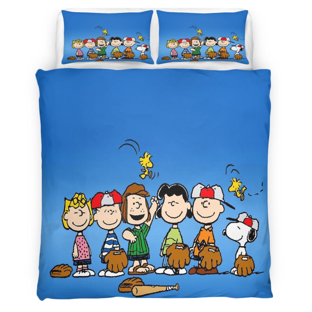 Snoopy Peanuts 108 Bettwäsche Bettbezug Kissenbezug