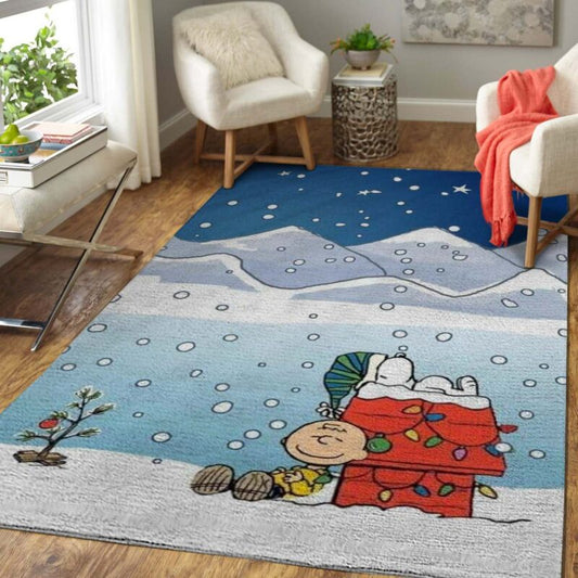 Snoopy Weihnachten Teppich 11