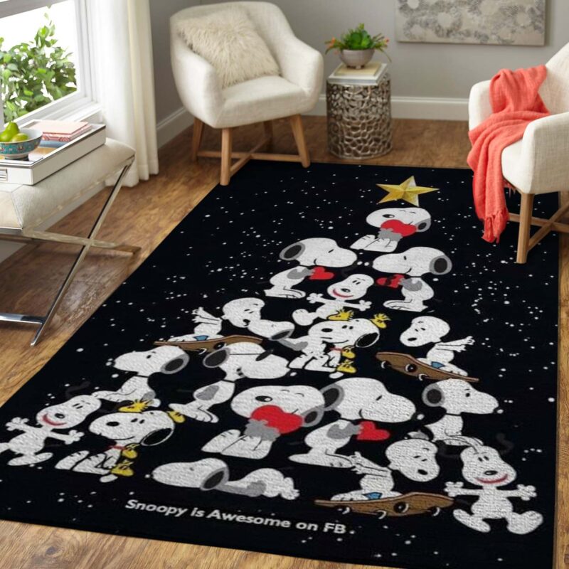 Snoopy Weihnachten Teppich 8