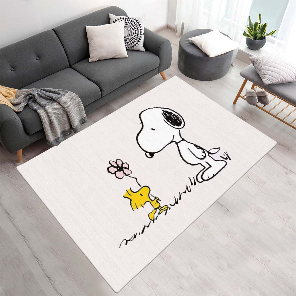 Snoopy und Woodstock Teppich