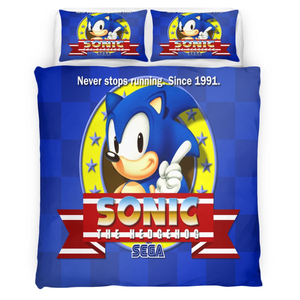 Sonic 108 Bettwäsche Bettbezug Kissenbezug