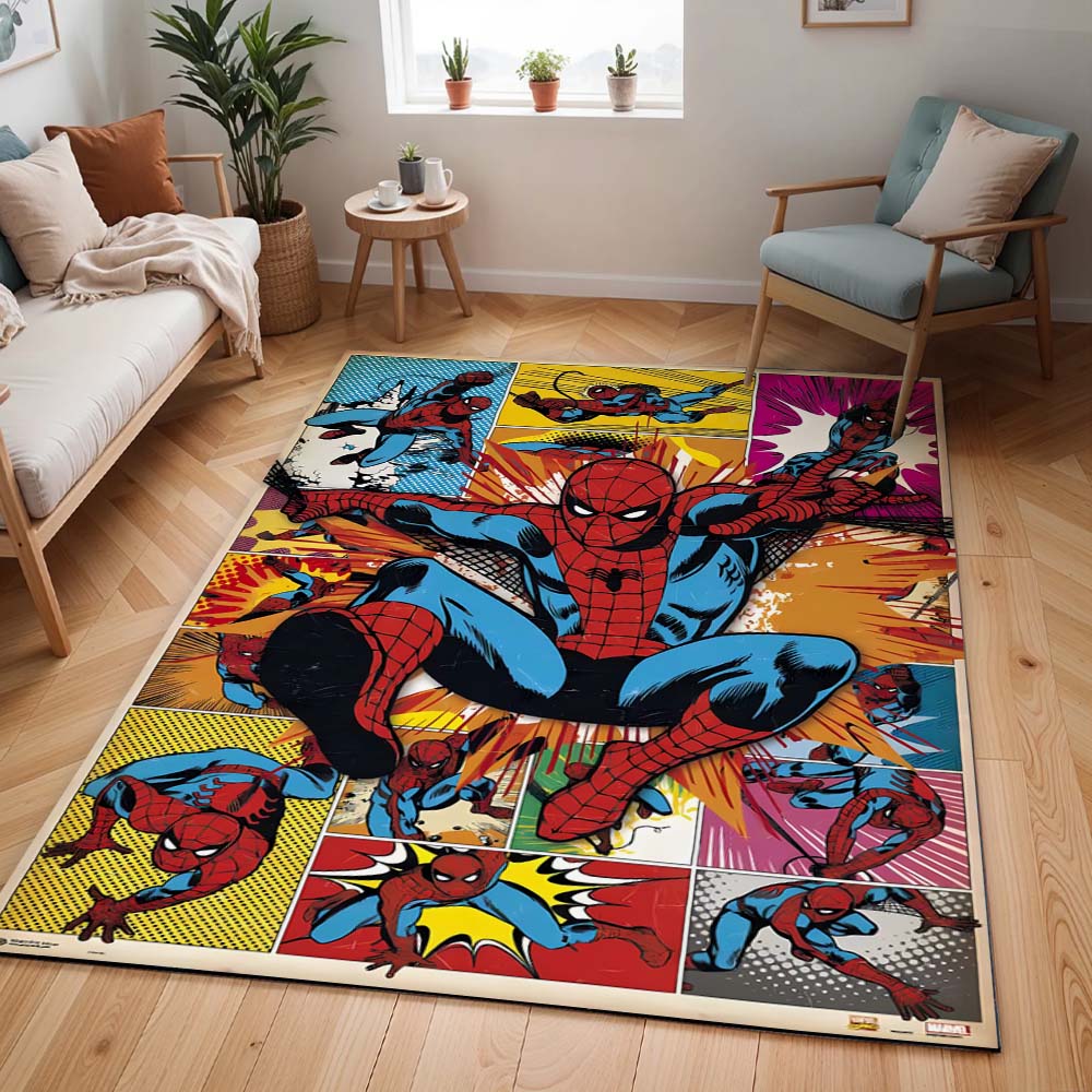 Spider Man Comic Teppich