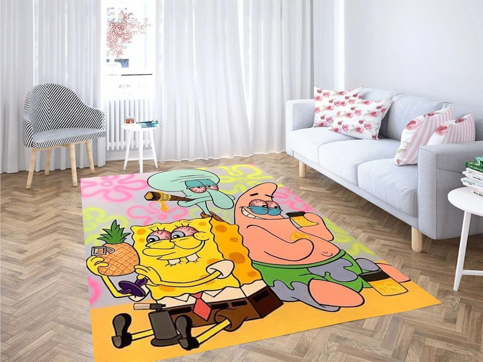 SpongeBob Patrick und Thaddäus Teppiche