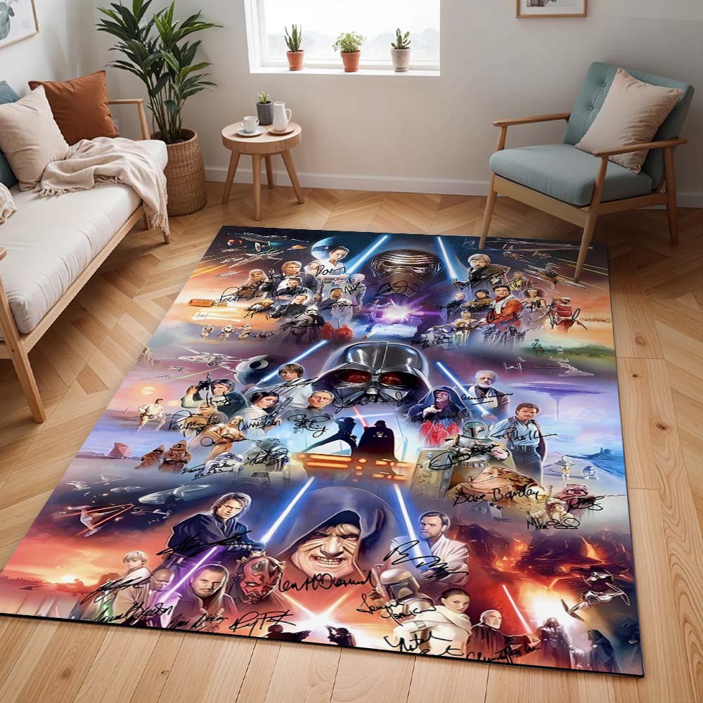 Star Wars Alle Charaktere 1005 Teppich
