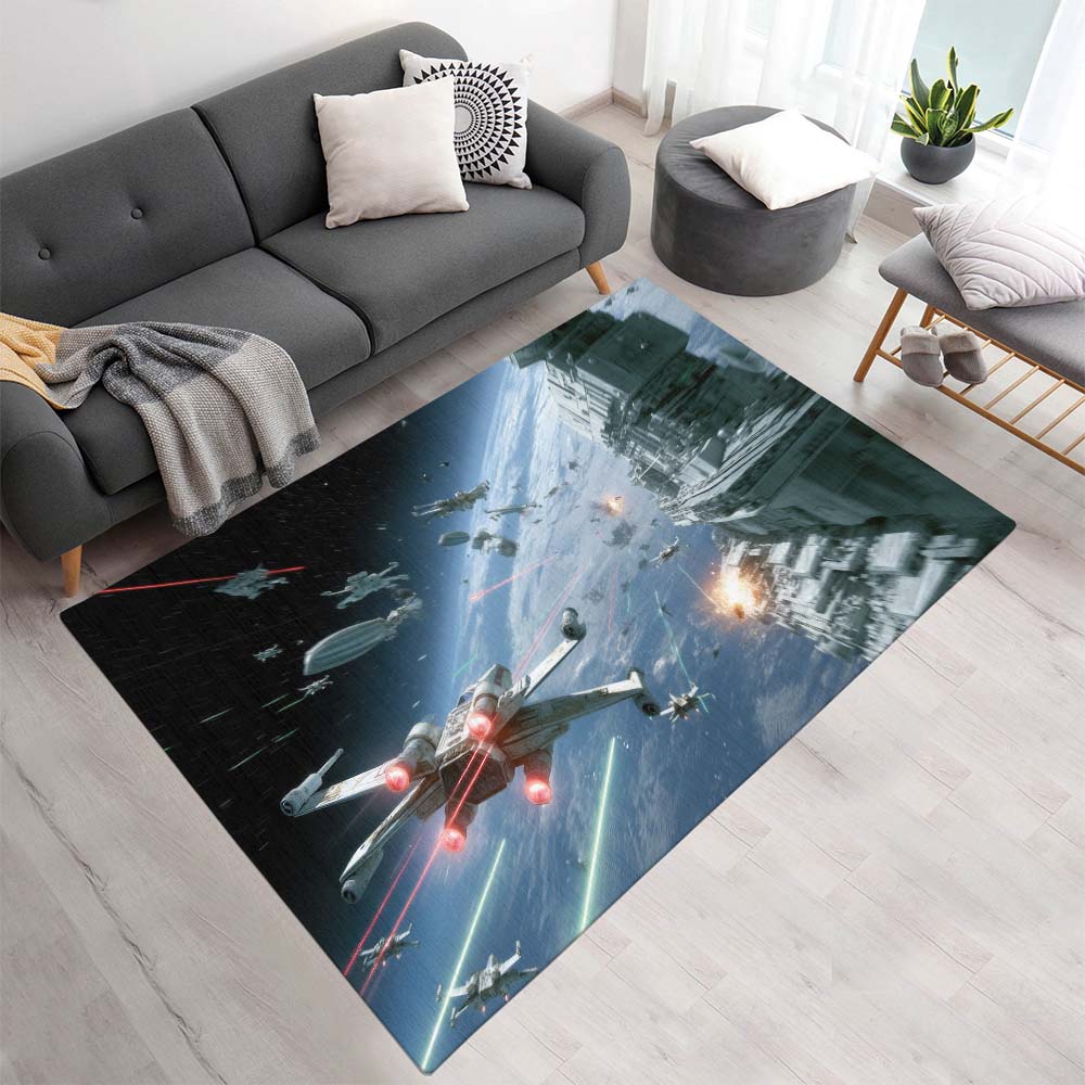 Star Wars Weltraumschlacht Teppich