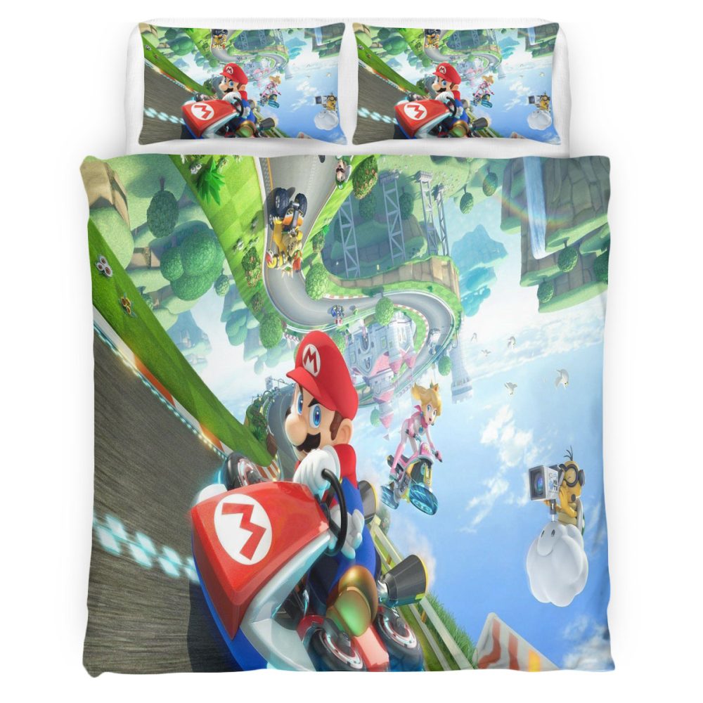 Super Mario 102 Bettwäsche Bettbezug Kissenbezug