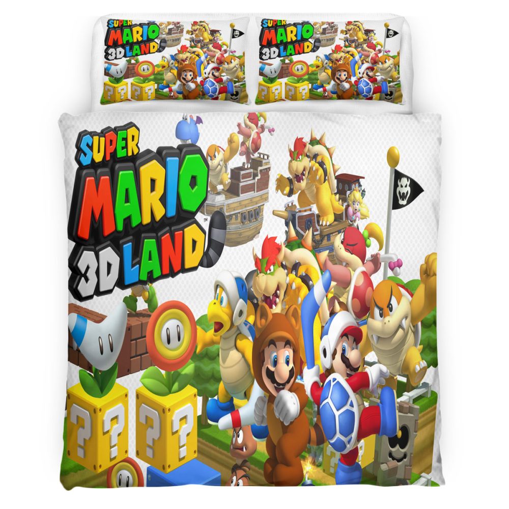 Super Mario 115 Bettwäsche Bettbezug Kissenbezug