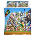 Super Mario 127 Bettwäsche Bettbezug Kissenbezug