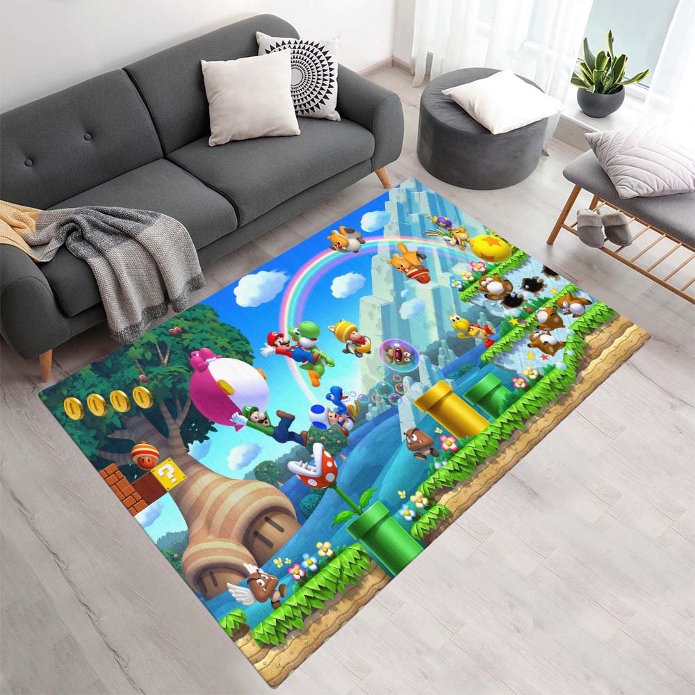 Super Mario Charaktere 32 Teppich