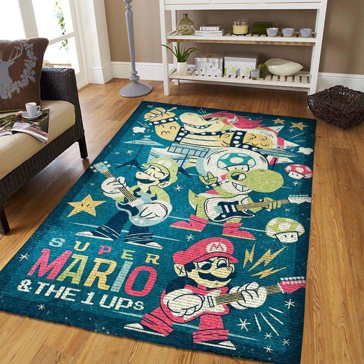 Super Mario Die 1 Ups Teppich