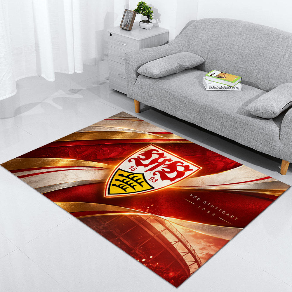 VfB Stuttgart Teppich 2026-Neues Fußball-Fan-Design 2