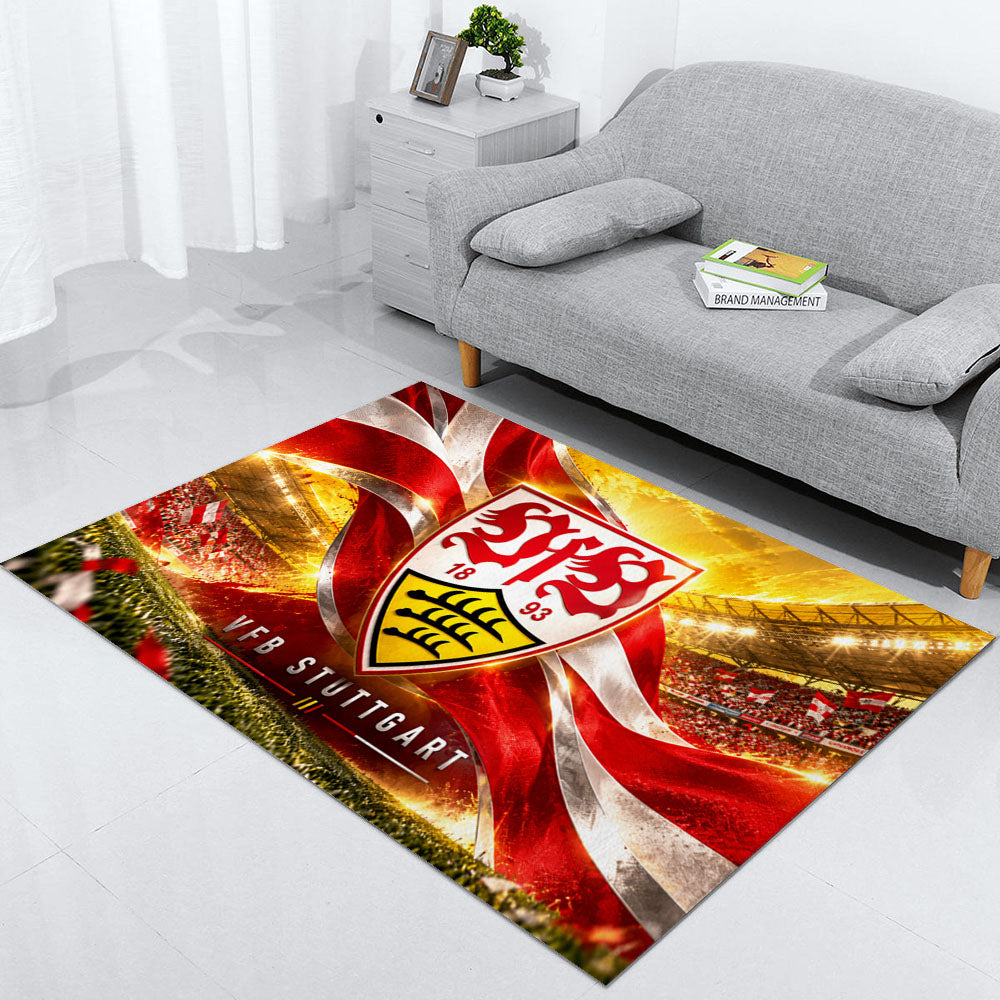 VfB Stuttgart Teppich 2026-Neues Fußball-Fan-Design 3